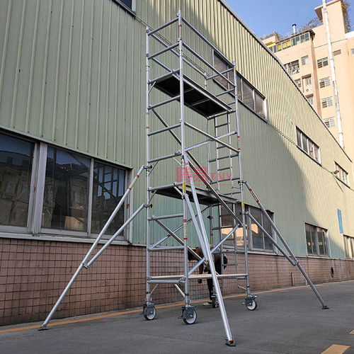 广州工地铝合金脚手架活动移动平台铝脚手架厂家租赁销售